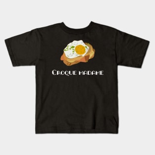 Croque madame FOGS FOOD FRENCH 10 Kids T-Shirt